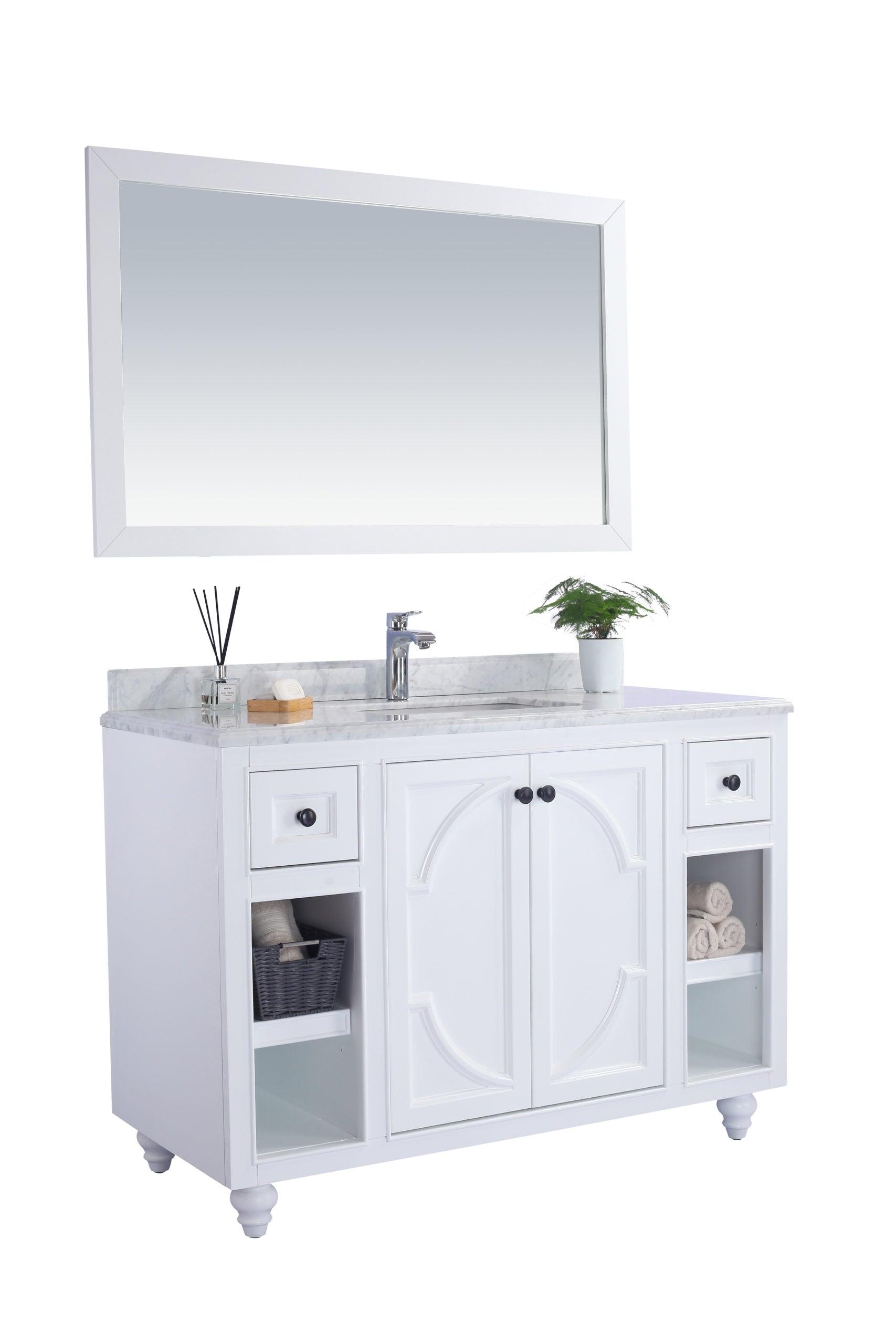 Laviva Odyssey 48" White Bathroom Vanity Set