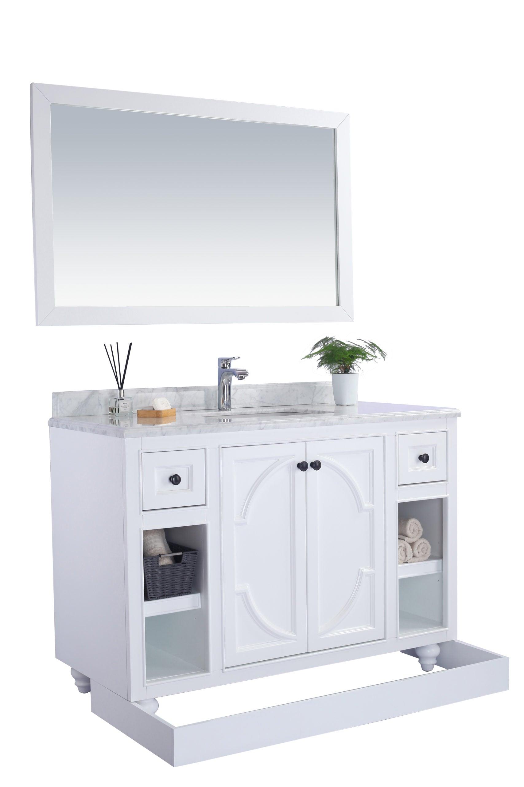 Laviva Odyssey 48" White Bathroom Vanity Set