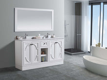 Load image into Gallery viewer, Laviva Odyssey 60&quot; White Double Sink Bathroom Vanity Set