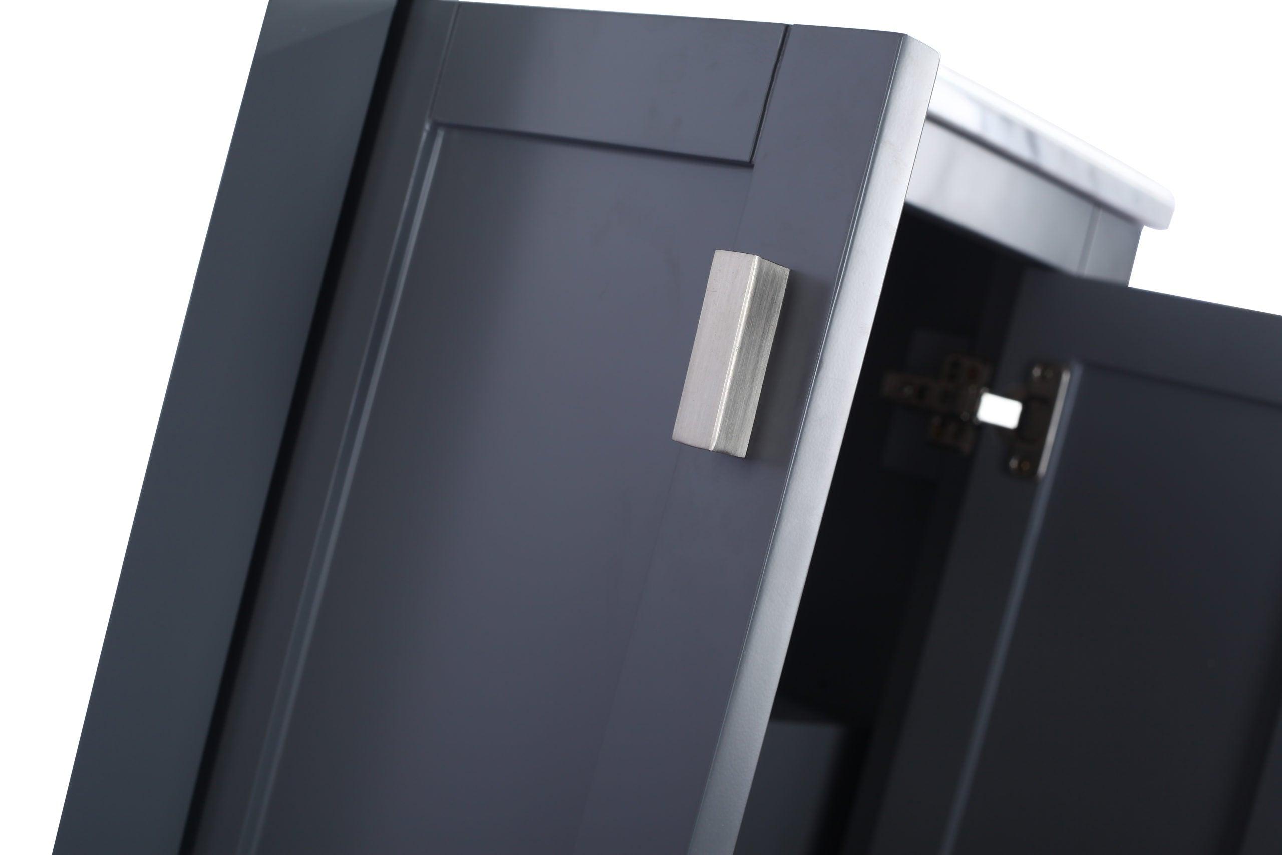 Laviva Wilson 313ANG-G Grey Bathroom Cabinet, 24", 30", 36", 42", 48"