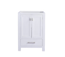 Load image into Gallery viewer, Laviva Wilson 313ANG-24W White Bathroom Cabinet, 24&quot;