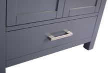 Load image into Gallery viewer, Wilson 313ANG-G-MB, Grey Bath Vanity Matte Black Stone 24&quot;/30&quot;/36&quot;/42&quot;