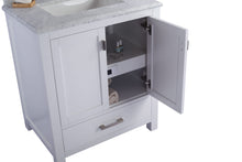 Load image into Gallery viewer, Wilson 313ANG-W-WC White Bath Vanity White Carrara 24&quot;/30&quot;/36&quot;/42&quot;/48&quot;