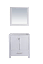 Load image into Gallery viewer, Laviva Wilson 313ANG-24W White Bathroom Cabinet, 24&quot; SET