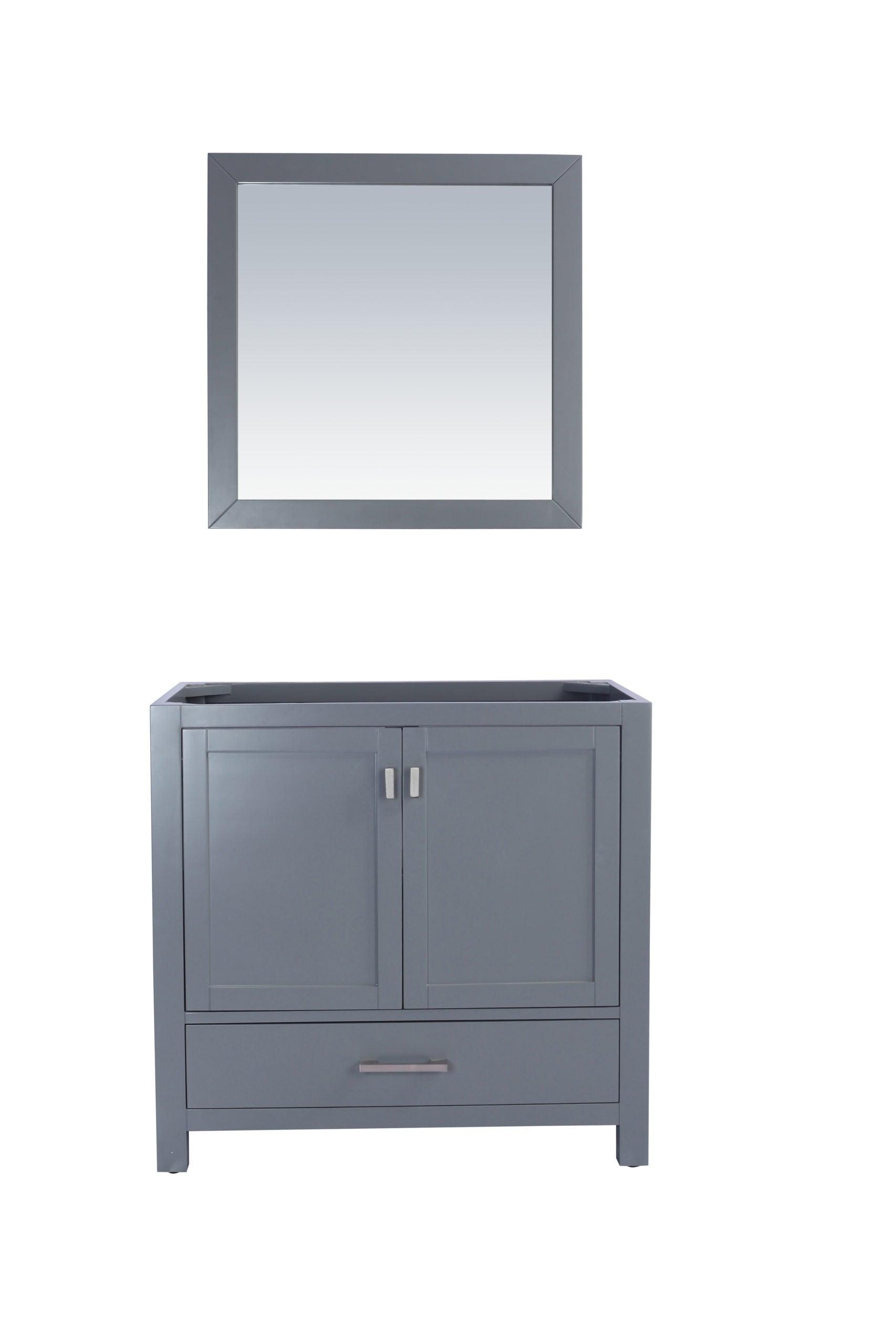 Laviva Wilson 313ANG-36G Grey Bath Cabinet, 36" set