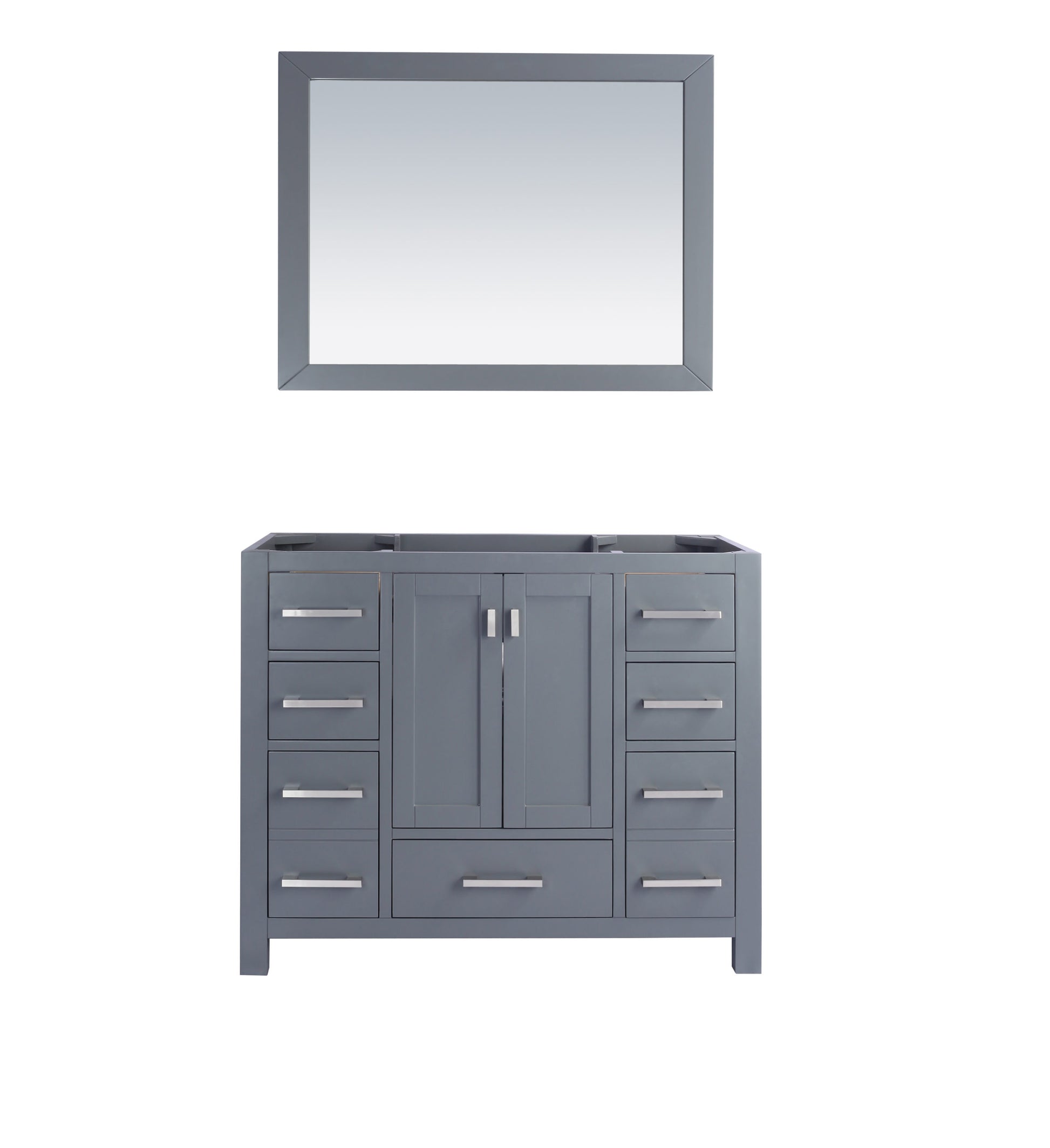 Laviva Wilson 313ANG-42G Grey Bath Cabinet, 42" set