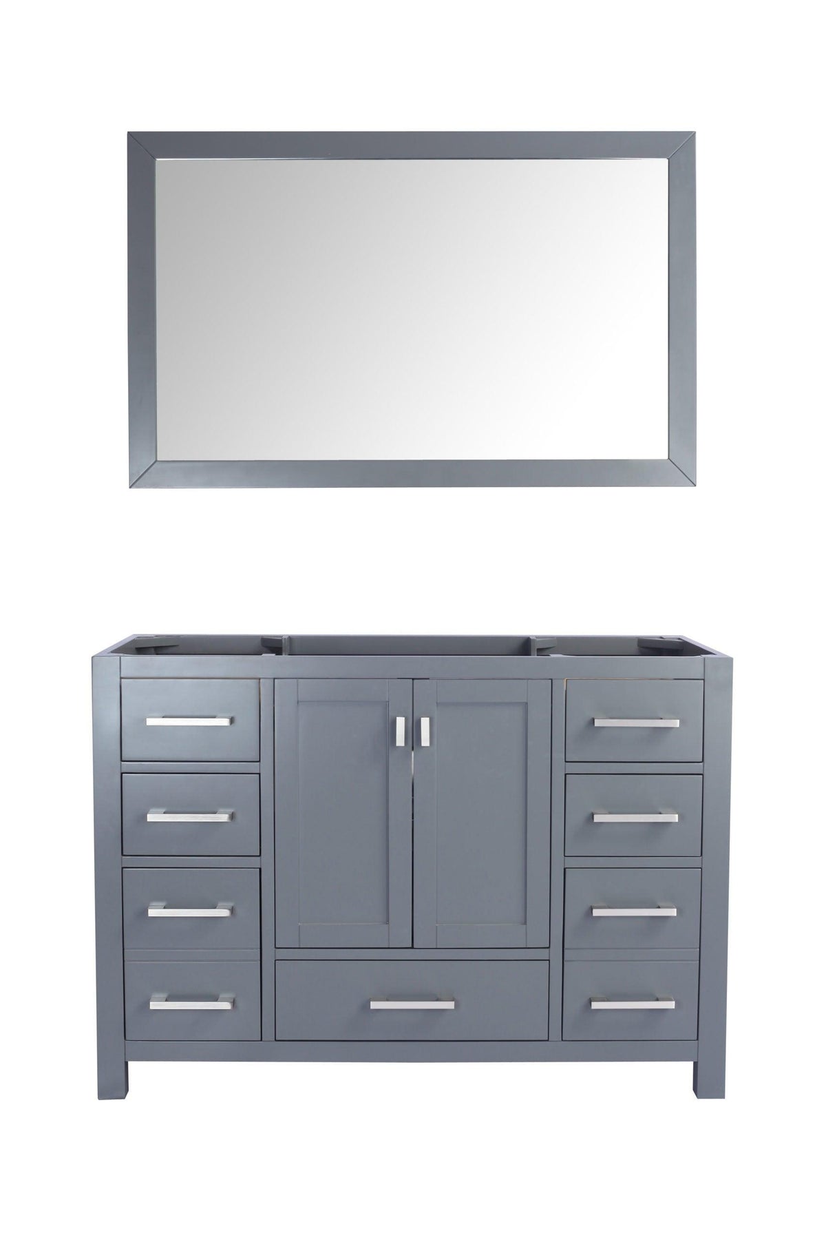 Laviva Wilson 313ANG-48G Grey Bath Cabinet, 48" set