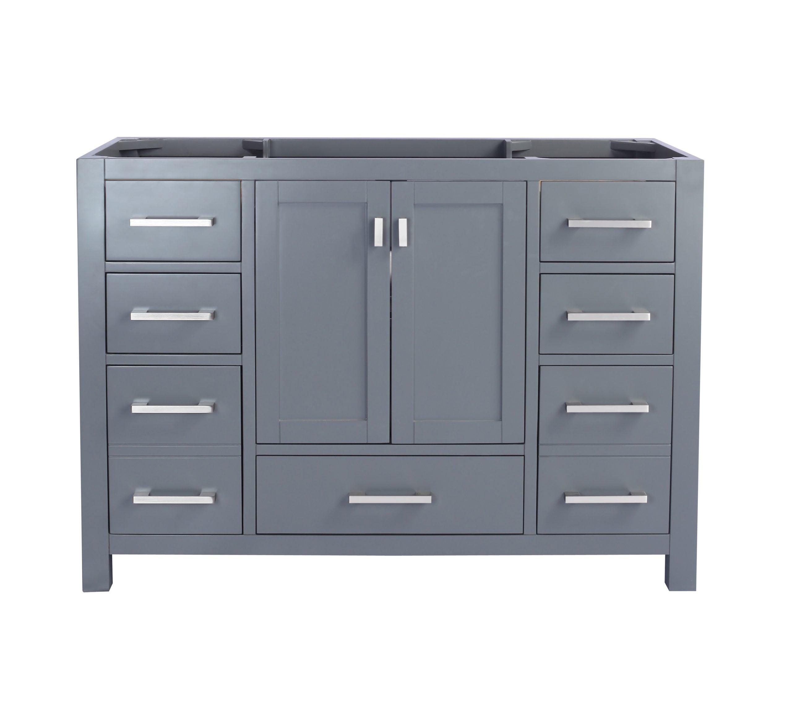 Laviva Wilson 313ANG-48G Grey Bath Cabinet, 48"