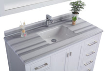 Load image into Gallery viewer, Wilson White Bath Vanity White Quartz top 313ANG-48W-WS 48&quot; up