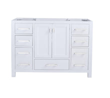 Load image into Gallery viewer, Laviva Wilson 313ANG-48W White Bathroom Cabinet, 48&quot;