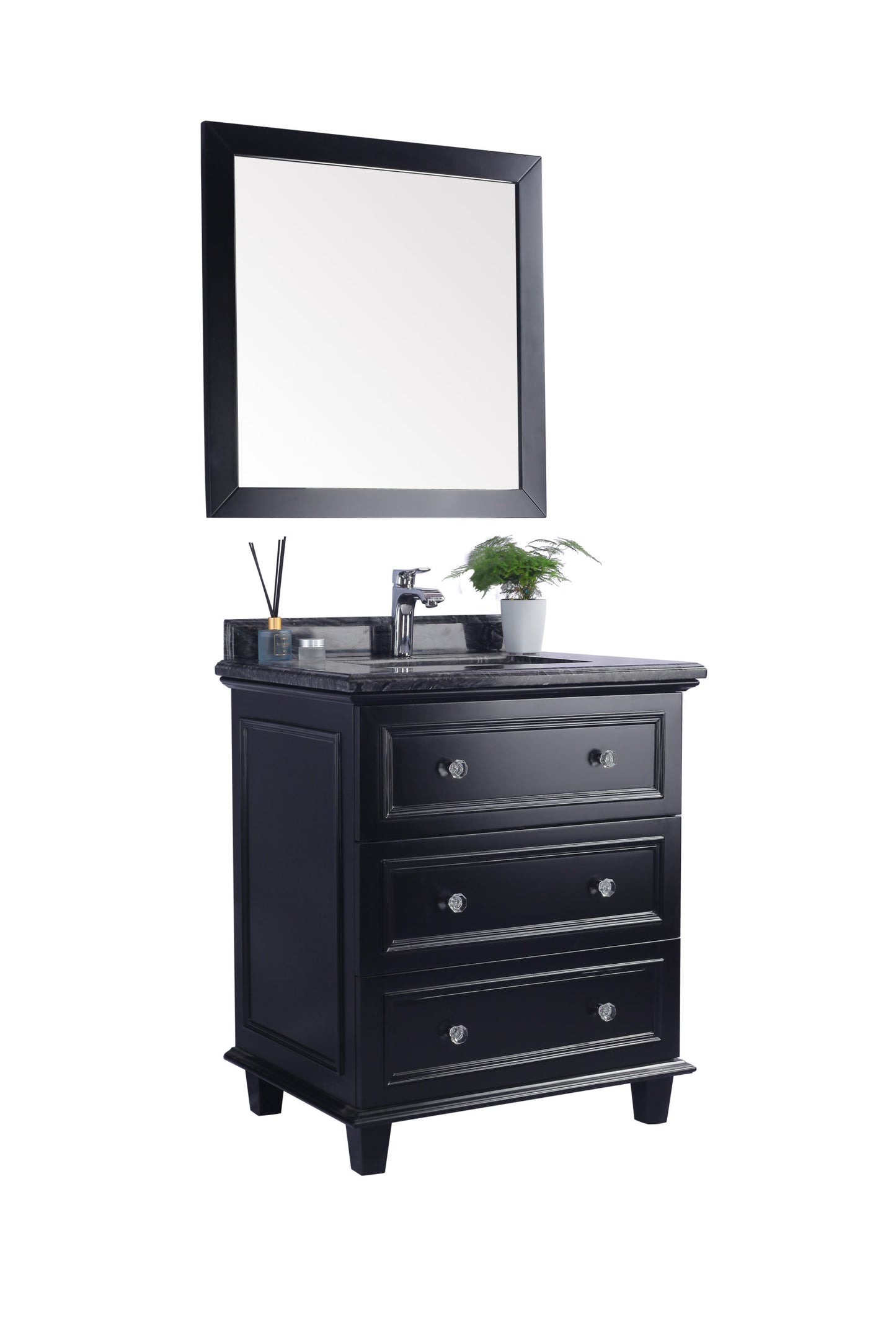 Laviva Luna 30" Espresso Bathroom Vanity Set