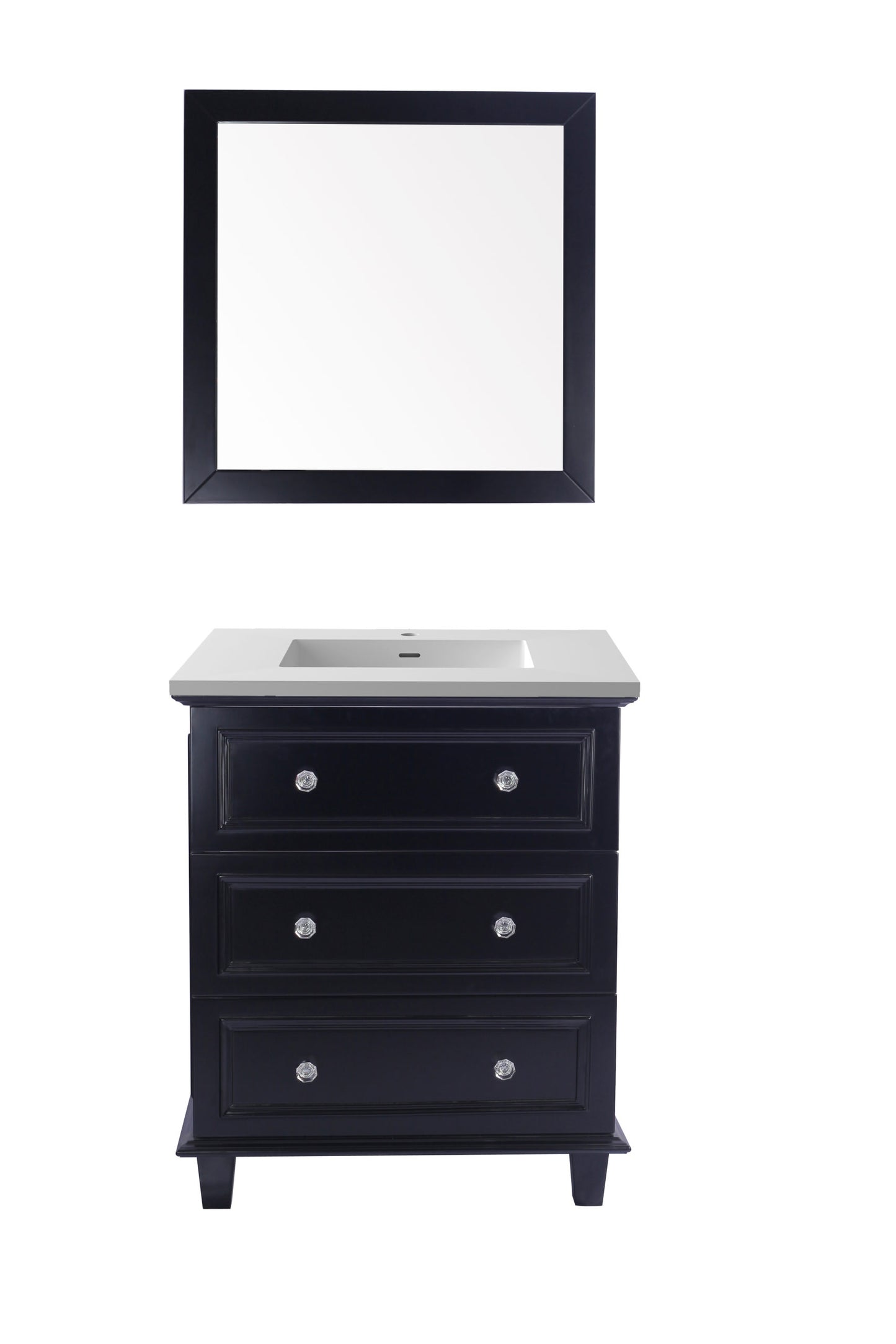 Laviva Luna 30" Espresso Bathroom Vanity Set