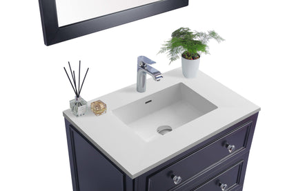 Laviva Luna 30" Espresso Bathroom Vanity Set