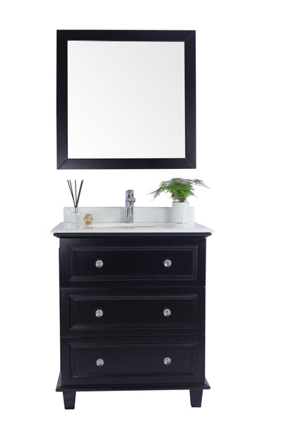 Laviva Luna 30" Espresso Bathroom Vanity Set