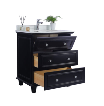 Laviva Luna 30" Espresso Bathroom Vanity Set