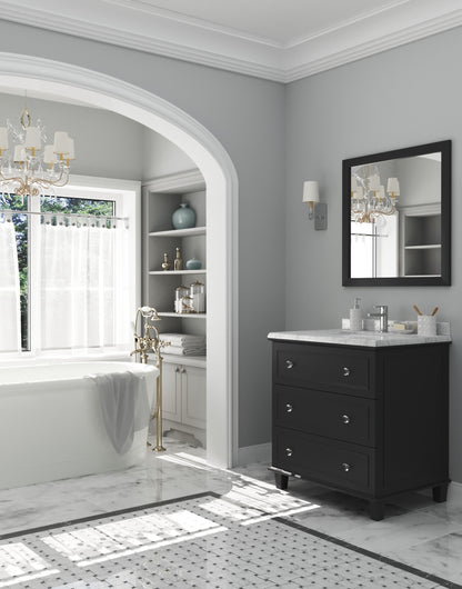 Laviva Luna 30" Espresso Bathroom Vanity Set