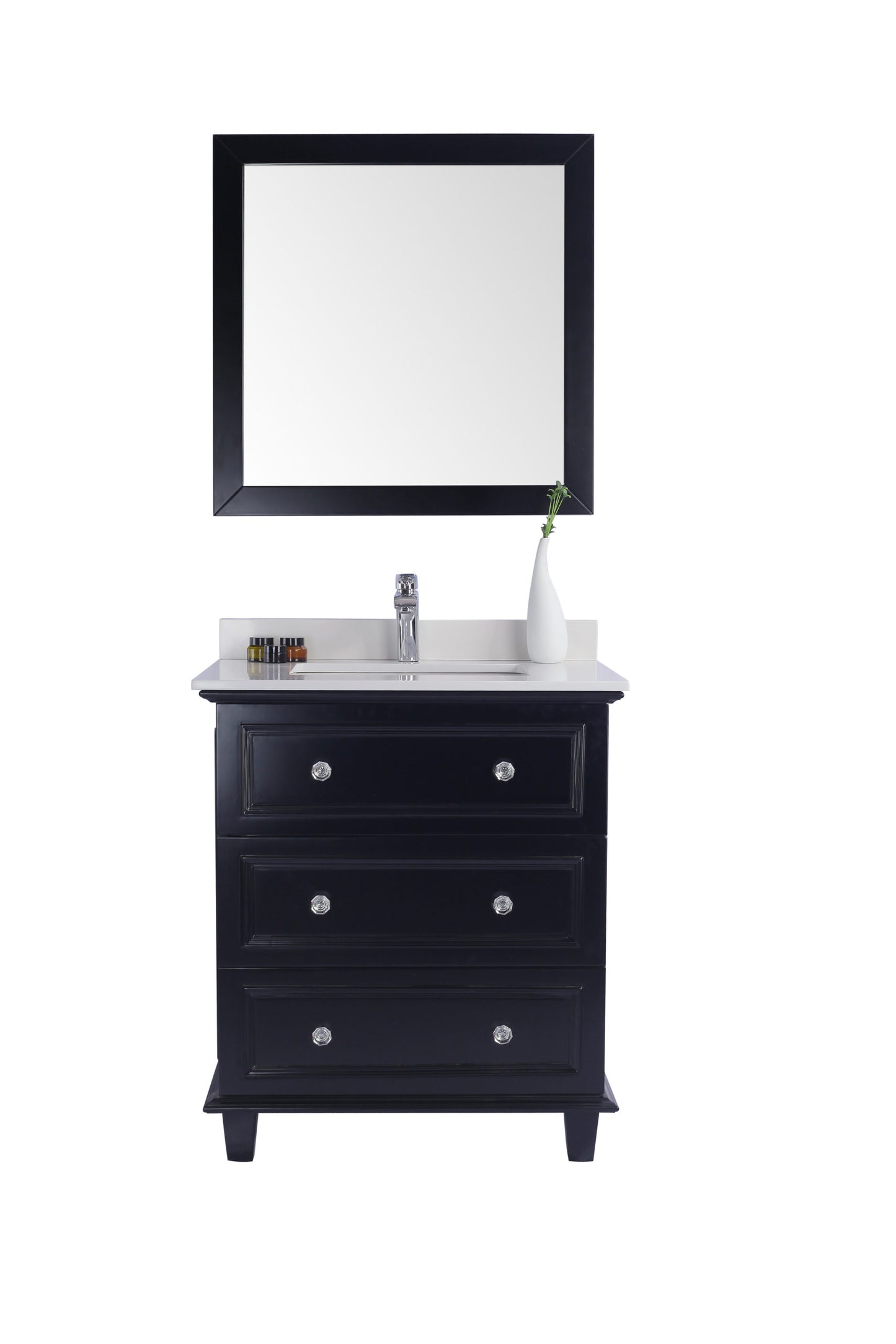 Laviva Luna 30" Espresso Bathroom Vanity Set