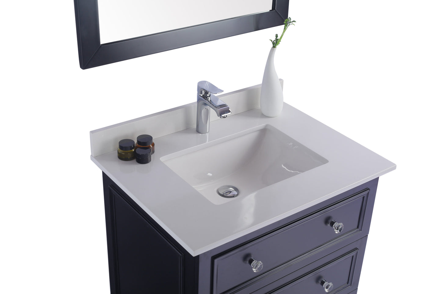 Laviva Luna 30" Maple Grey Bathroom Vanity Set