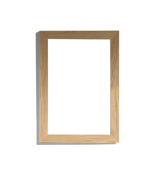 Sterling 24" 313FF-2430CO Framed Rect California White Oak Mirror