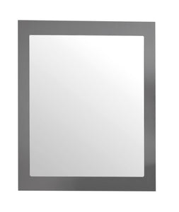 Sterling 24" 313FF-2430G Framed Rectangular Grey Mirror
