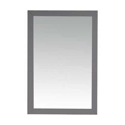 Sterling 24" 313FF-2430MG Framed Rectangular Maple Grey Mirror