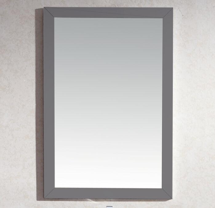 Sterling 24" 313FF-2430MG Framed Rectangular Maple Grey Mirror