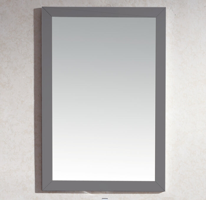 Sterling 24" 313FF-2430MG Framed Rectangular Maple Grey Mirror 1