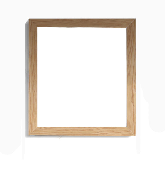 Sterling 30" 313FF-3030CO Framed Square California White Oak Mirror