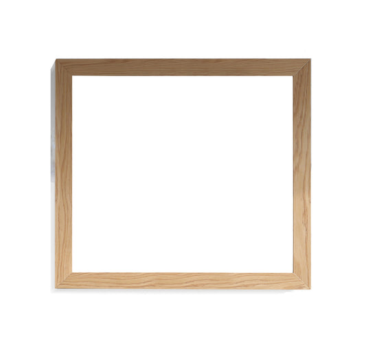 Sterling 36" 313FF-3630CO Framed Rectangular California White Oak Mirror