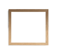 Load image into Gallery viewer, Sterling 36&quot; 313FF-3630CO Framed Rectangular California White Oak Mirror