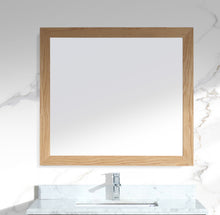 Load image into Gallery viewer, Sterling 36&quot; 313FF-3630CO Framed Rectangular California White Oak Mirror 2
