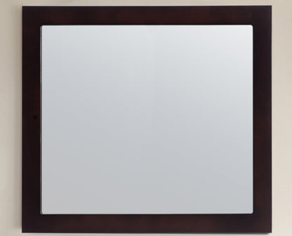 Sterling 36" 313FF-3630E Framed Rectangular Espresso Mirror 1