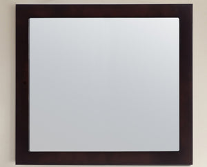 Sterling 36" 313FF-3630E Framed Rectangular Espresso Mirror 1