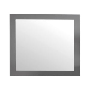 Sterling 36" 313FF-3630G Framed Rectangular Grey Mirror