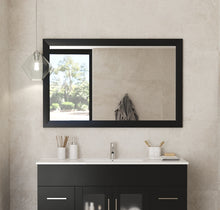 Load image into Gallery viewer, Sterling 48&quot; 313FF-4830E Framed Rectangular Espresso Mirror 1