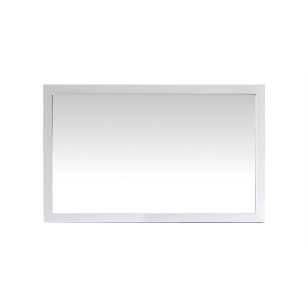 Sterling 48" 313FF-4830W Framed Rectangular White Mirror