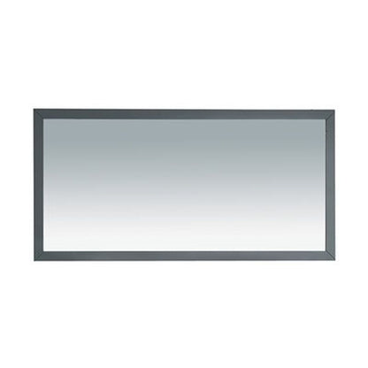 Sterling 60" 313FF-6030G Framed Rectangular Grey Mirror