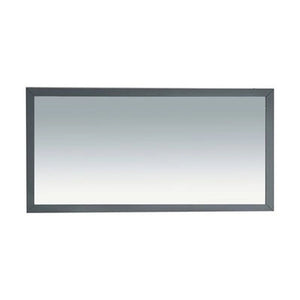 Sterling 60" 313FF-6030MG Framed Rectangular Maple Grey Mirror
