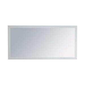 Sterling 60" 313FF-6030W Framed Rectangular White Mirror