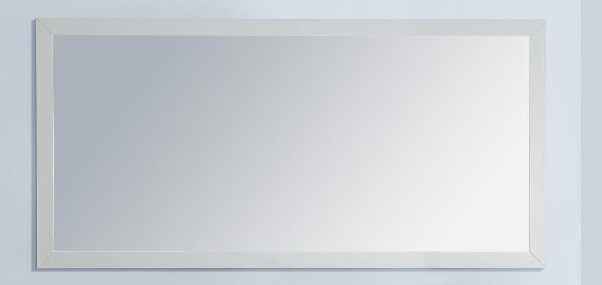Sterling 60" 313FF-6030W Framed Rectangular White Mirror 1