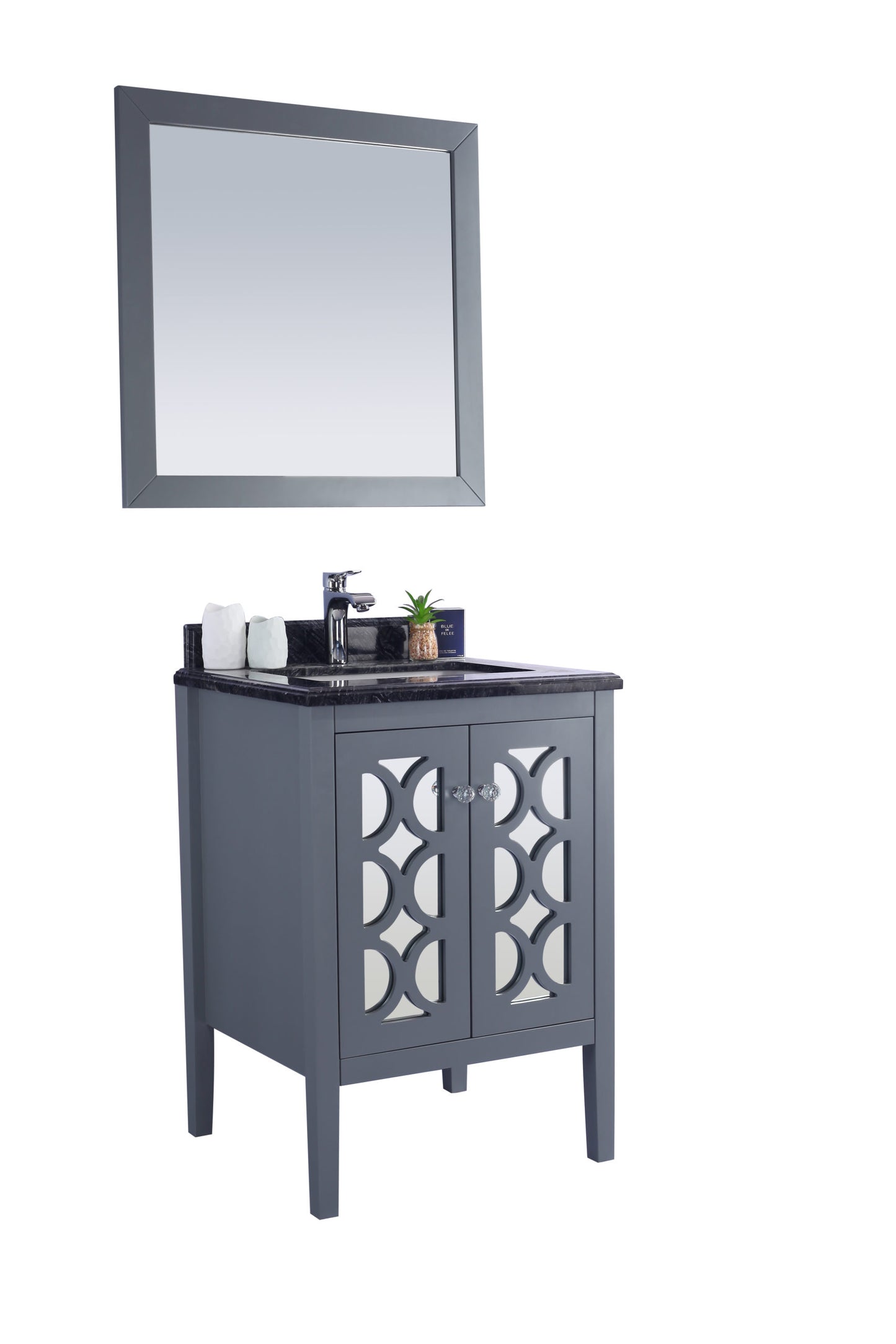 Laviva Mediterraneo 24" Grey Bathroom Vanity Set