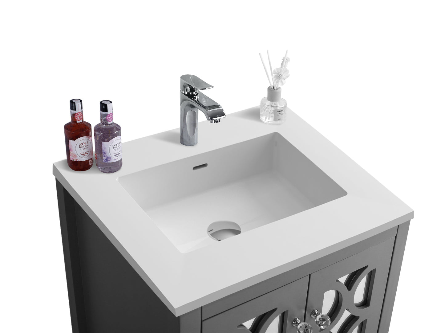 Laviva Mediterraneo 24" Grey Bathroom Vanity Set