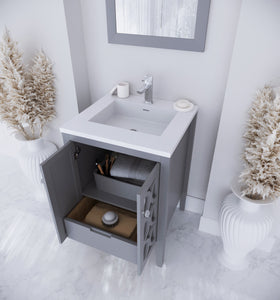 Laviva Mediterraneo 24" Grey Bathroom Vanity Set