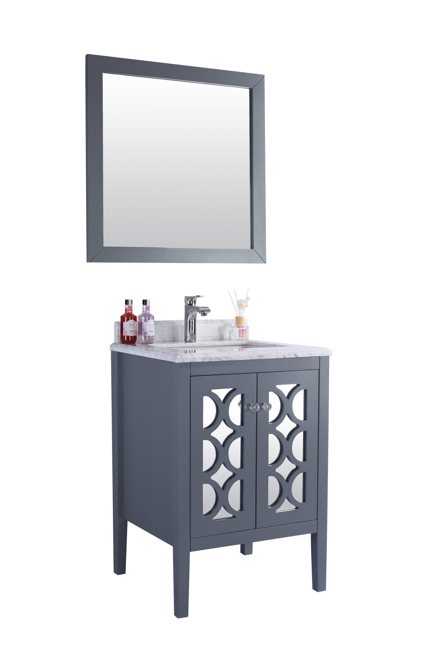 Laviva Mediterraneo 24" Grey Bathroom Vanity Set