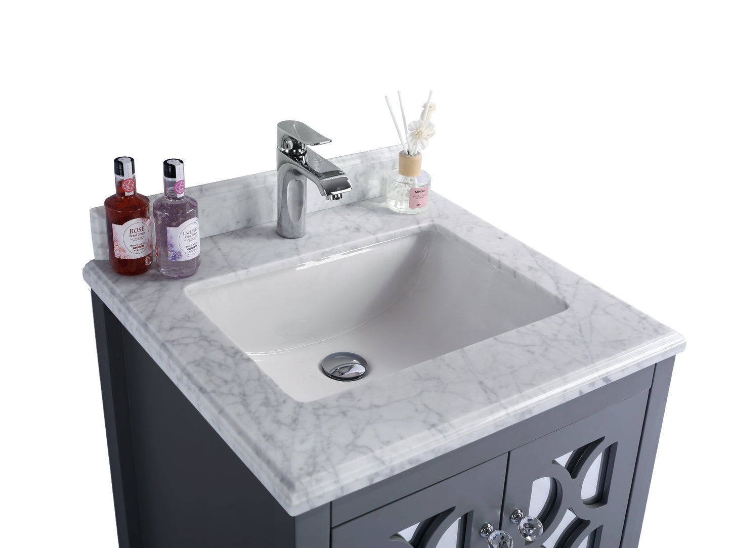 Laviva Mediterraneo 24" Grey Bathroom Vanity Set