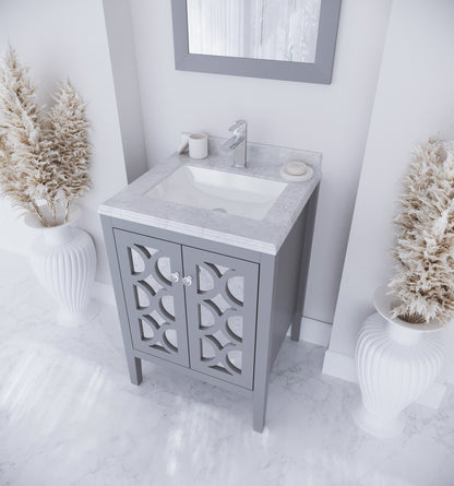 Laviva Mediterraneo 24" Grey Bathroom Vanity Set