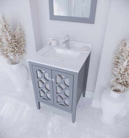 Laviva Mediterraneo 24" Grey Bathroom Vanity Set