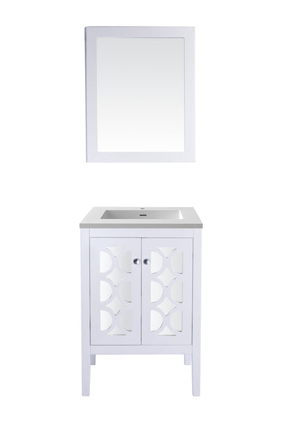 Laviva Mediterraneo 24" White Bathroom Vanity Set