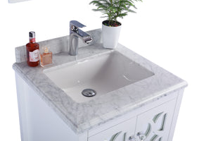 Laviva Mediterraneo 24" White Bathroom Vanity Set
