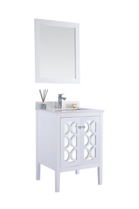 Laviva Mediterraneo 24" White Bathroom Vanity Set